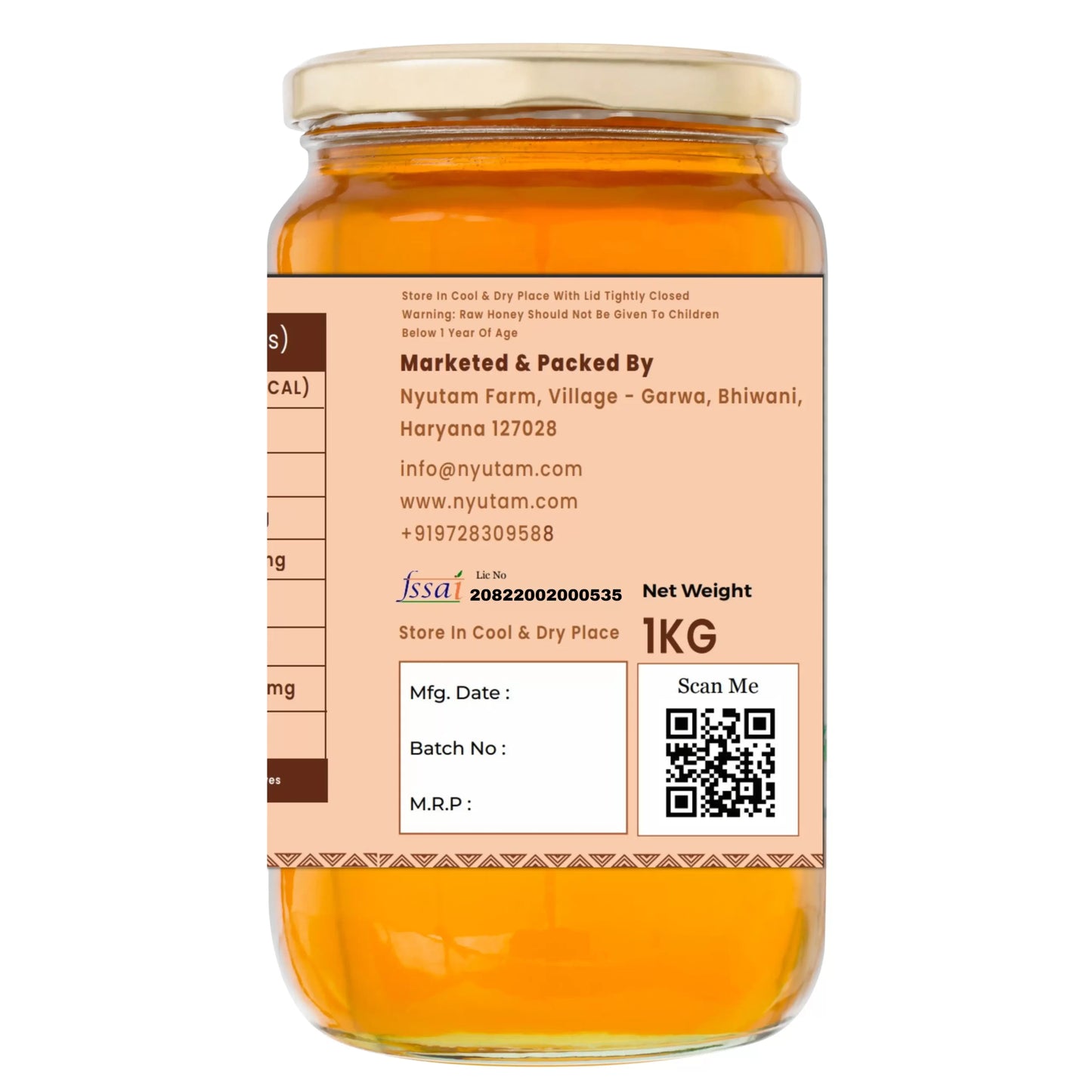 Wild Raw Honey (Multi-flower)