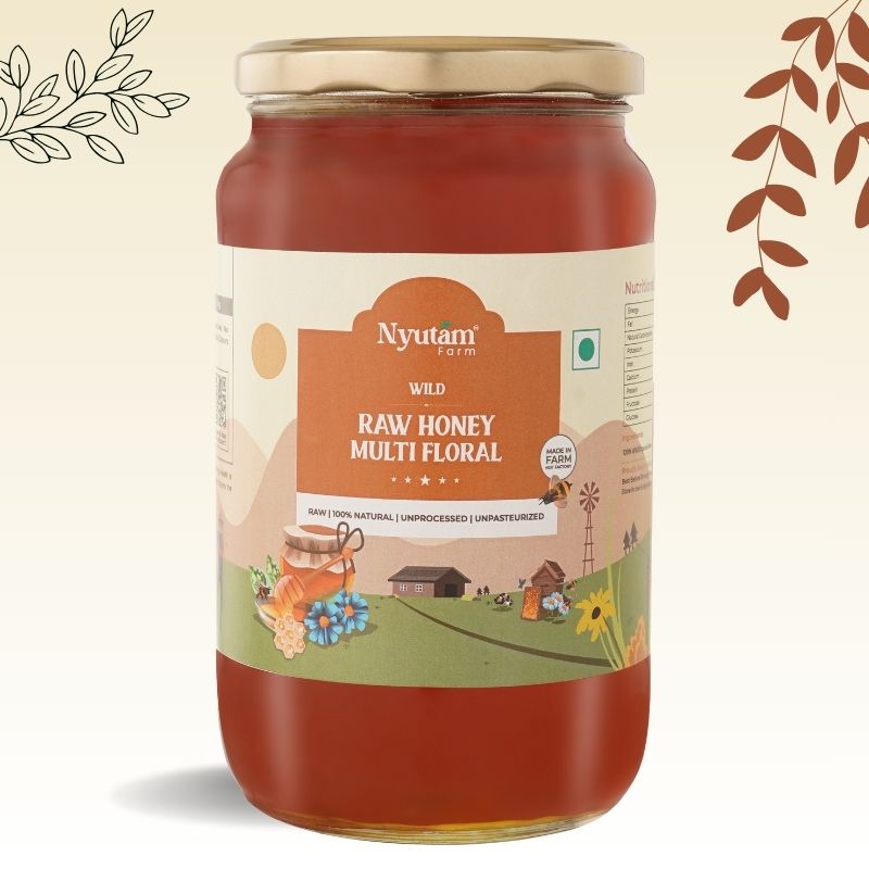 Wild Raw Honey (Multi-flower)