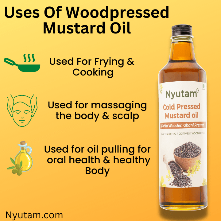 Wood Pressed Black Mustard Oil